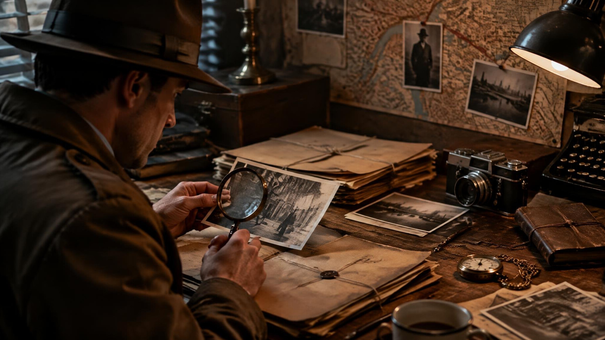 old detective files