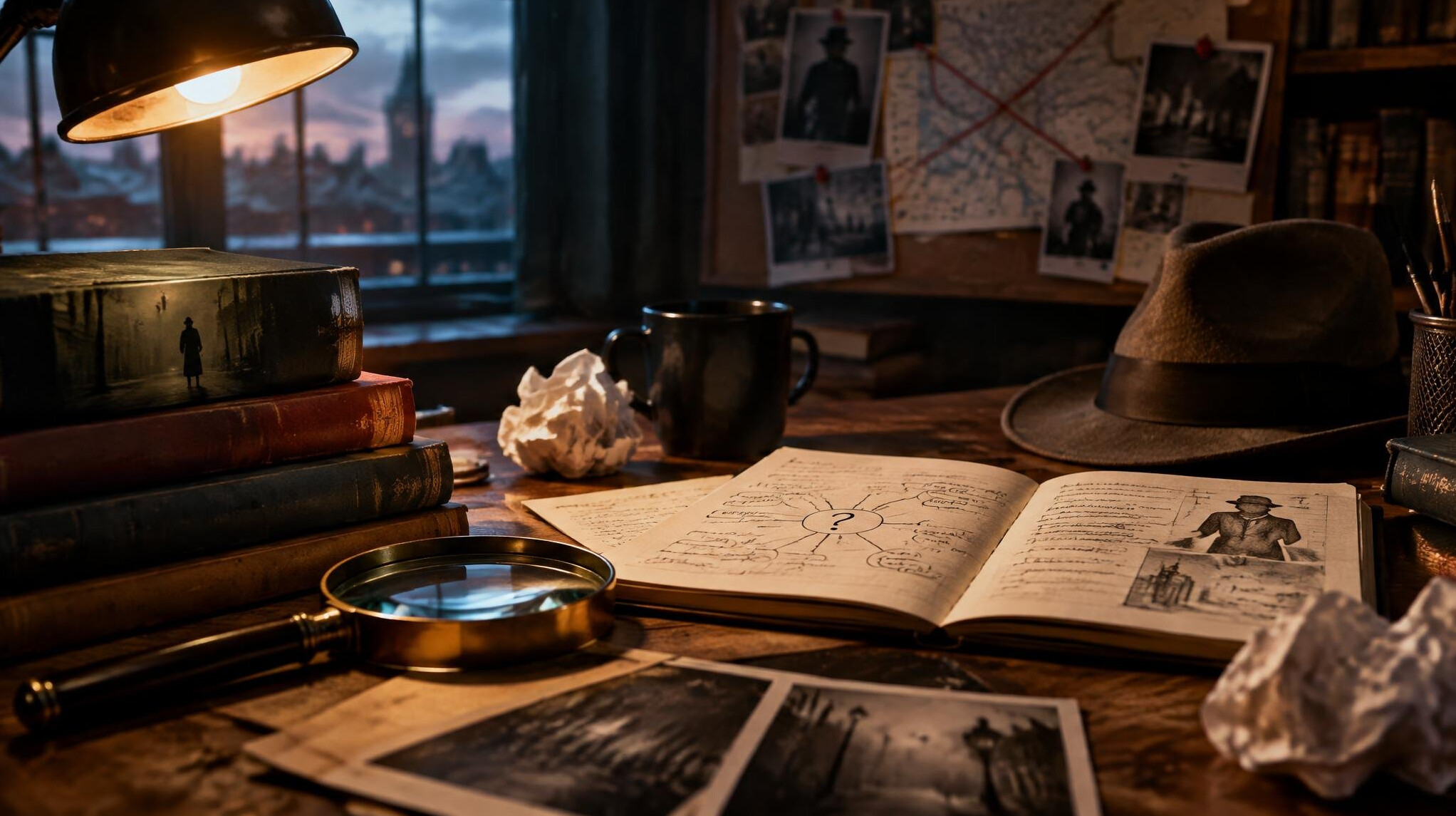 detective novel cover