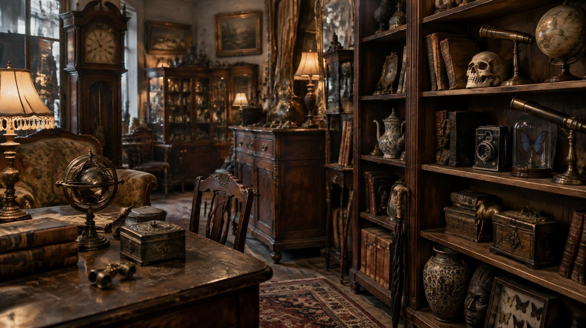 antique shop interior